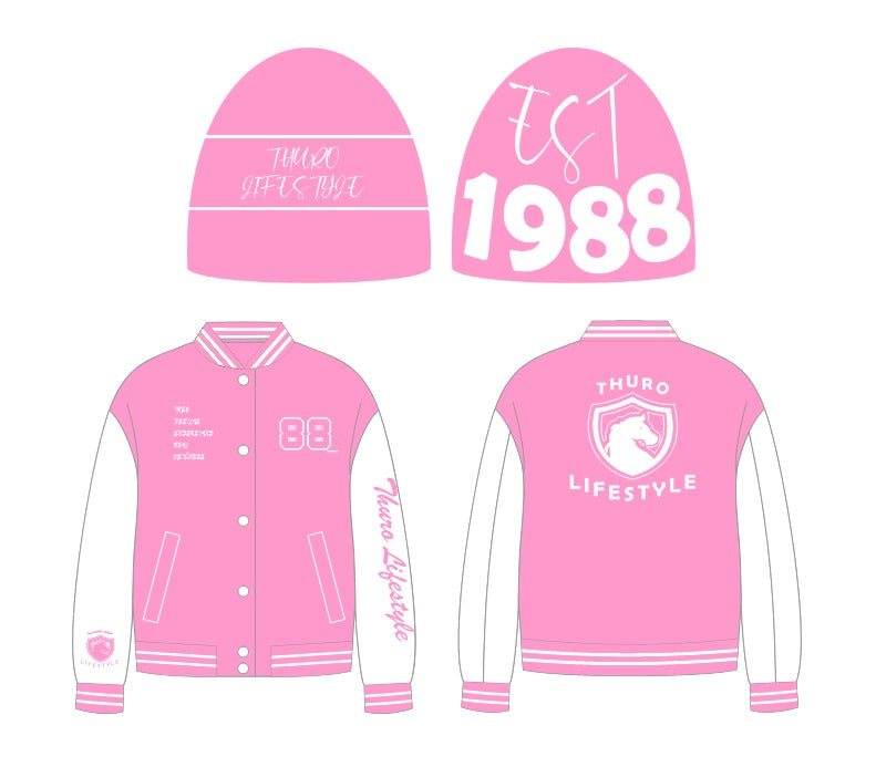 Letterman jacket and Beenie set